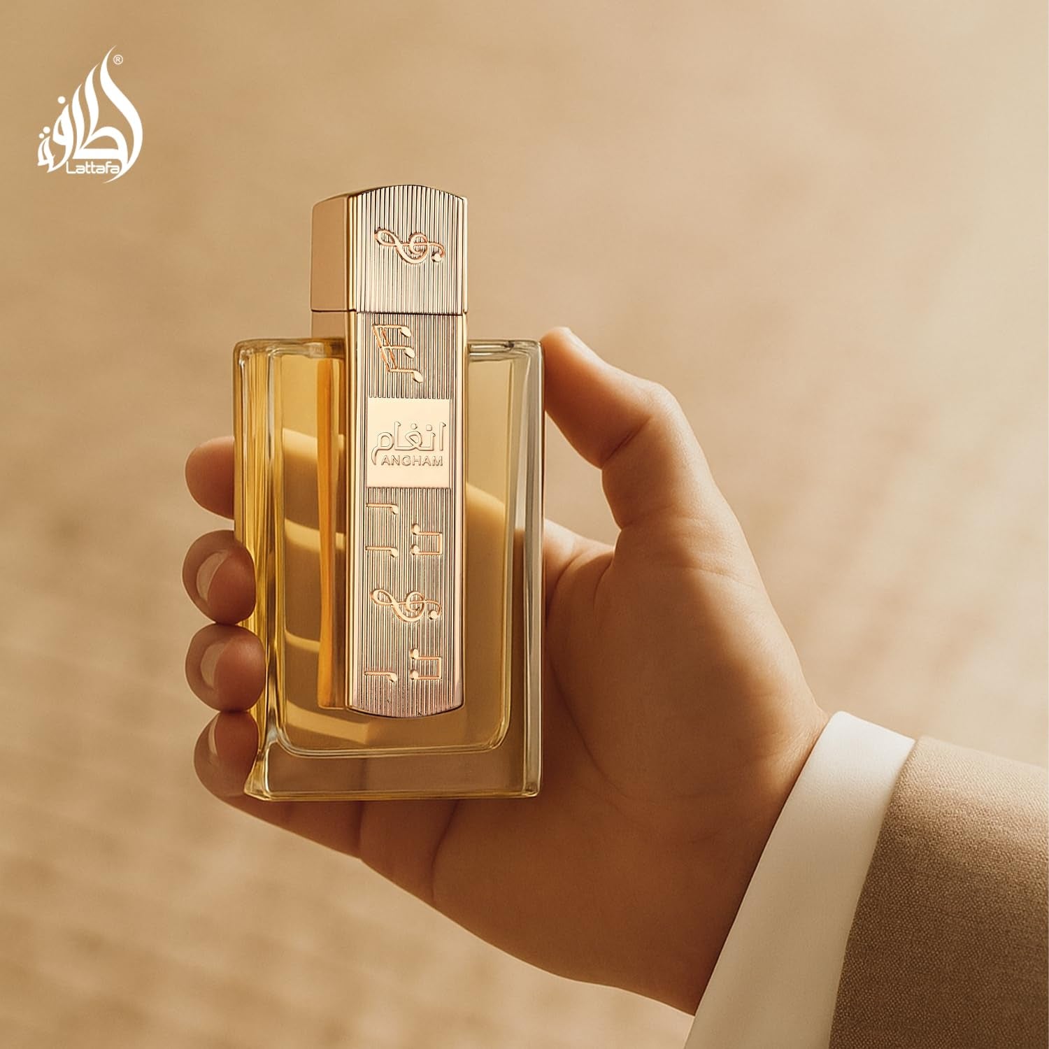 Angham - Citrus, Lavender, Musk, Amber, Vanilla - Eau De Parfum Long-Lasting Fragrance for Unisex, 3.40 Ounce / 100 Ml