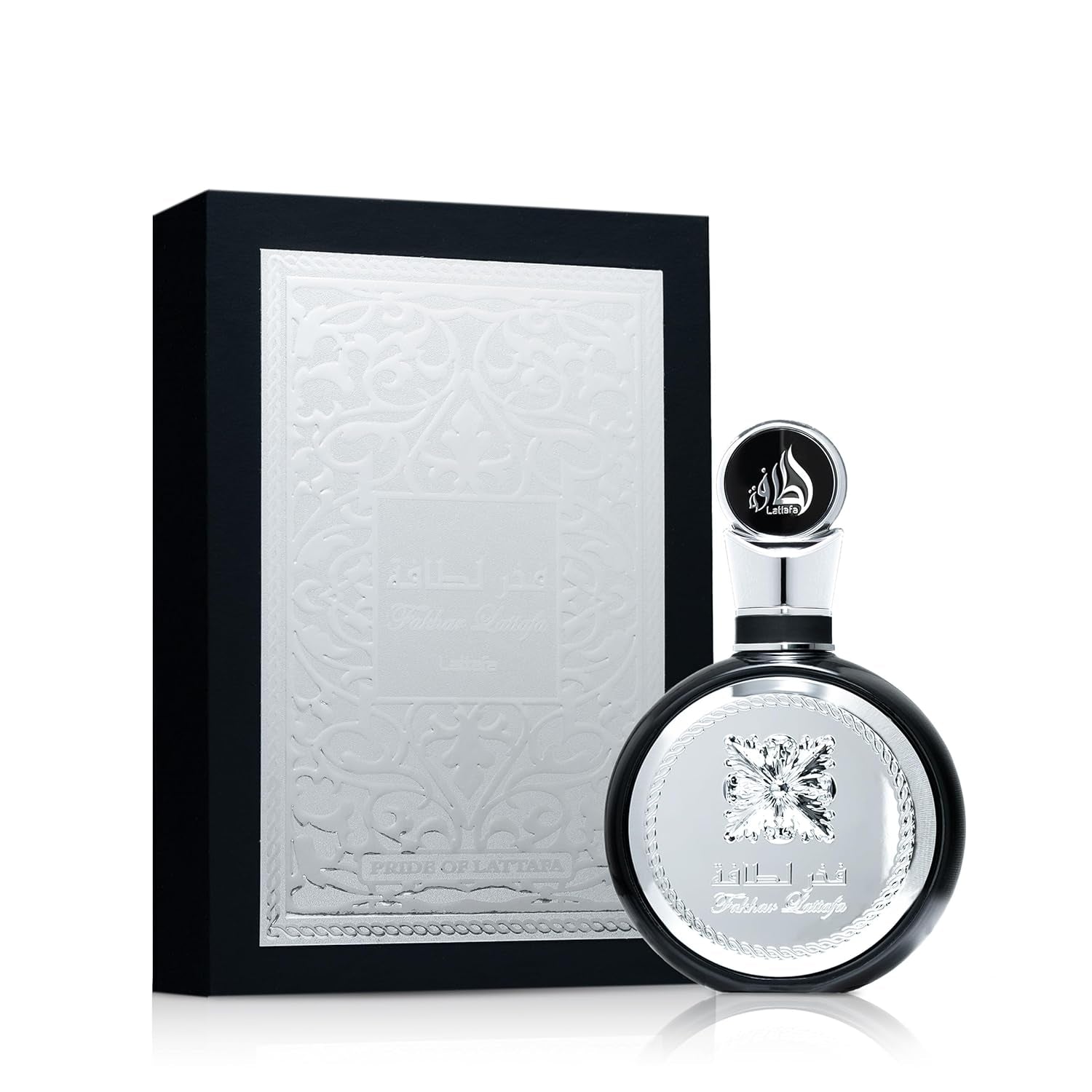Fakhar - Fresh, Fruity, Bergamot, Amber Wood - Eau De Parfum Long-Lasting Fragrance for Men, 3.40 Ounce / 100 Ml