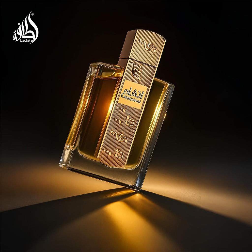 Angham - Citrus, Lavender, Musk, Amber, Vanilla - Eau De Parfum Long-Lasting Fragrance for Unisex, 3.40 Ounce / 100 Ml