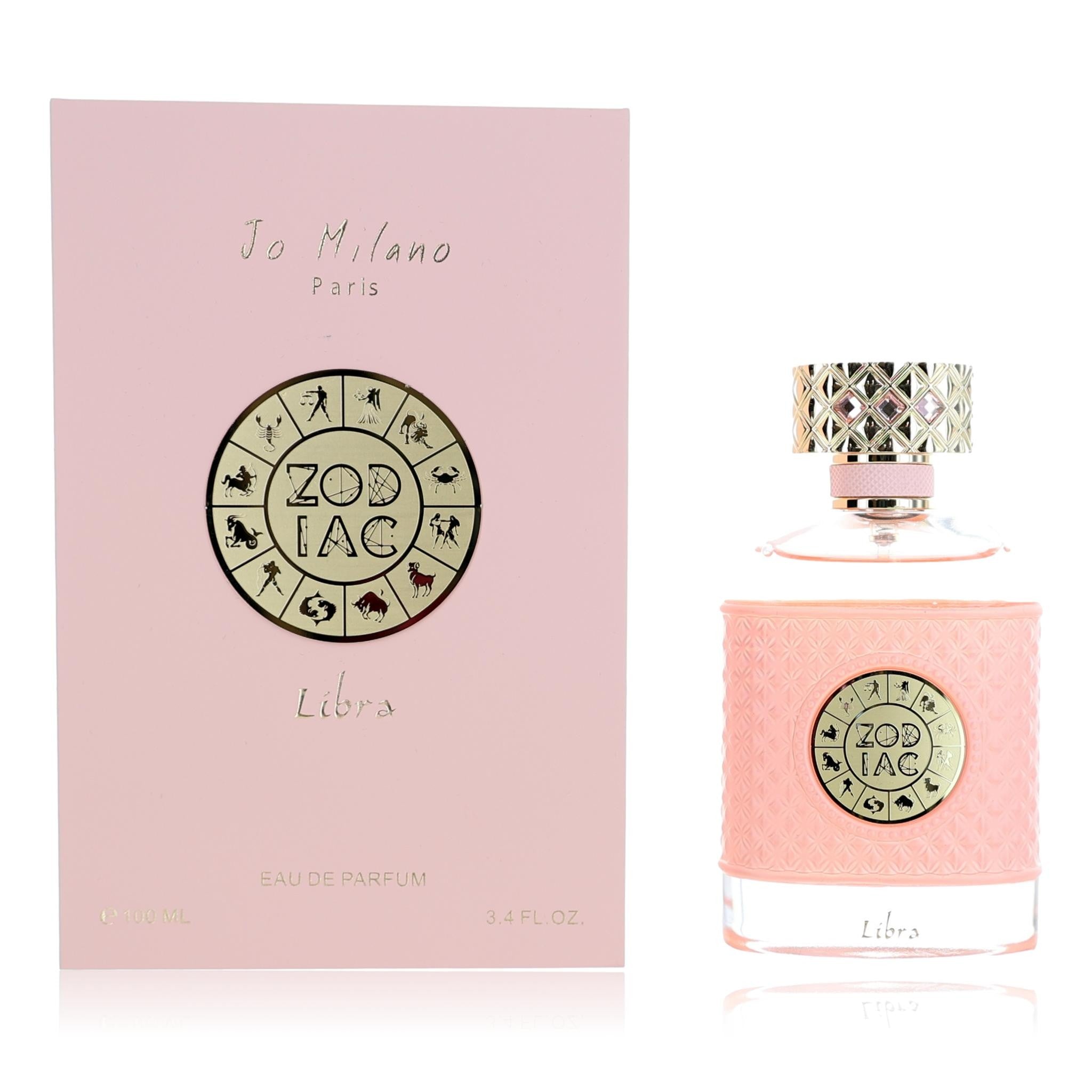 Zodiac Libra by Jo Milano, 3.4 oz EDP Spray for Unisex