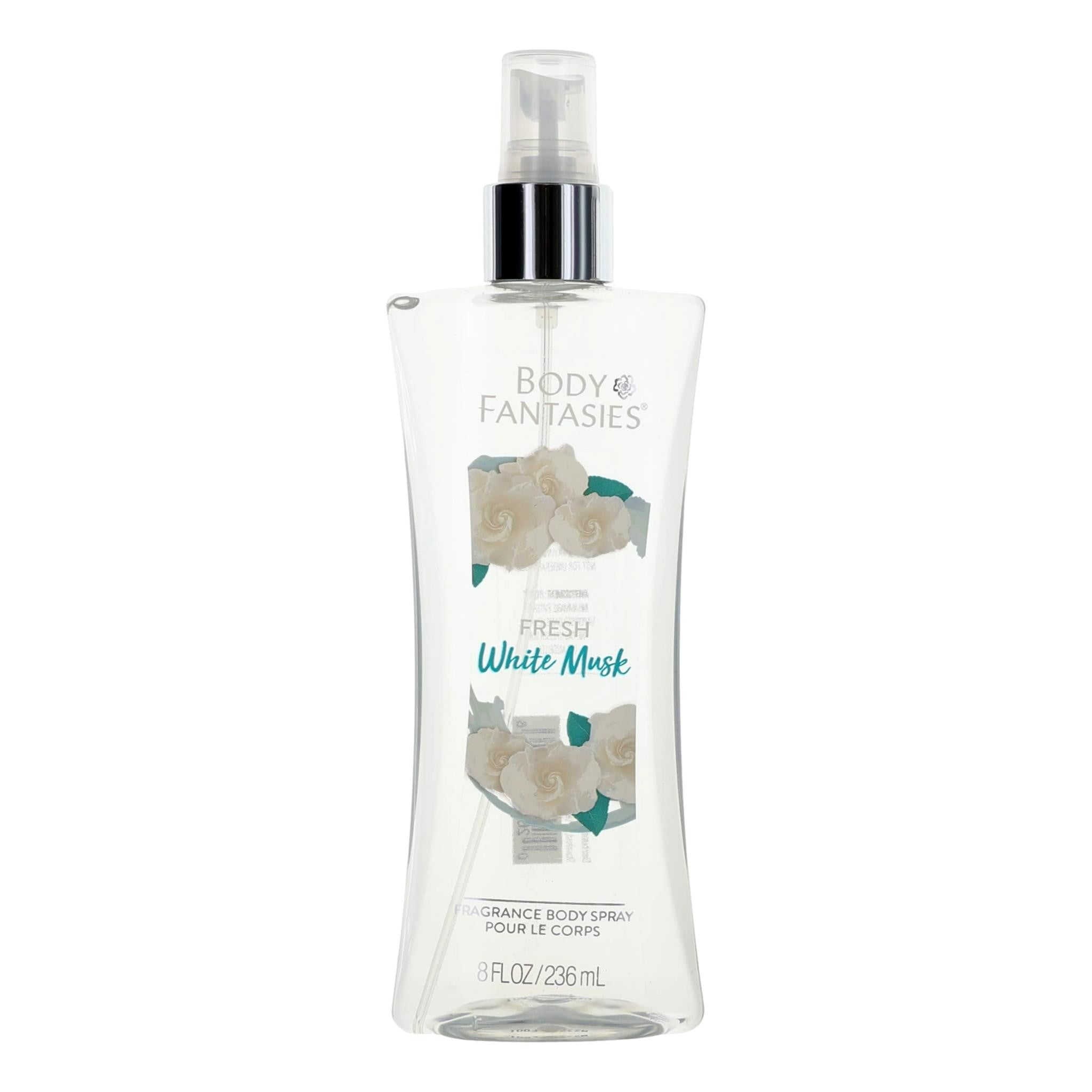 Fresh White Musk by Body Fantasies, 8oz Fragrance Body Spray women