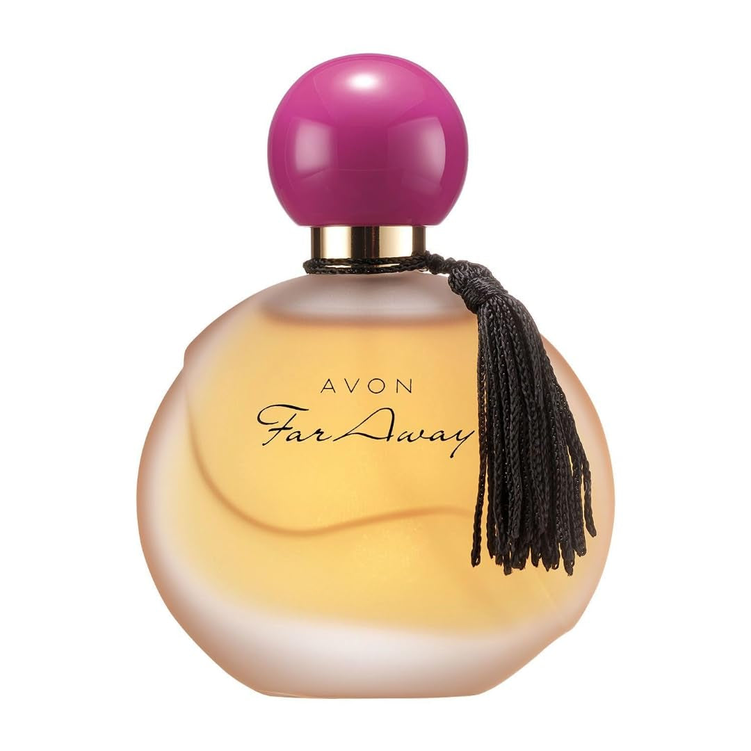 Far Away Eau De Parfum Spray for Women 1.7 Fl Oz, Signature Floral Amber Scent