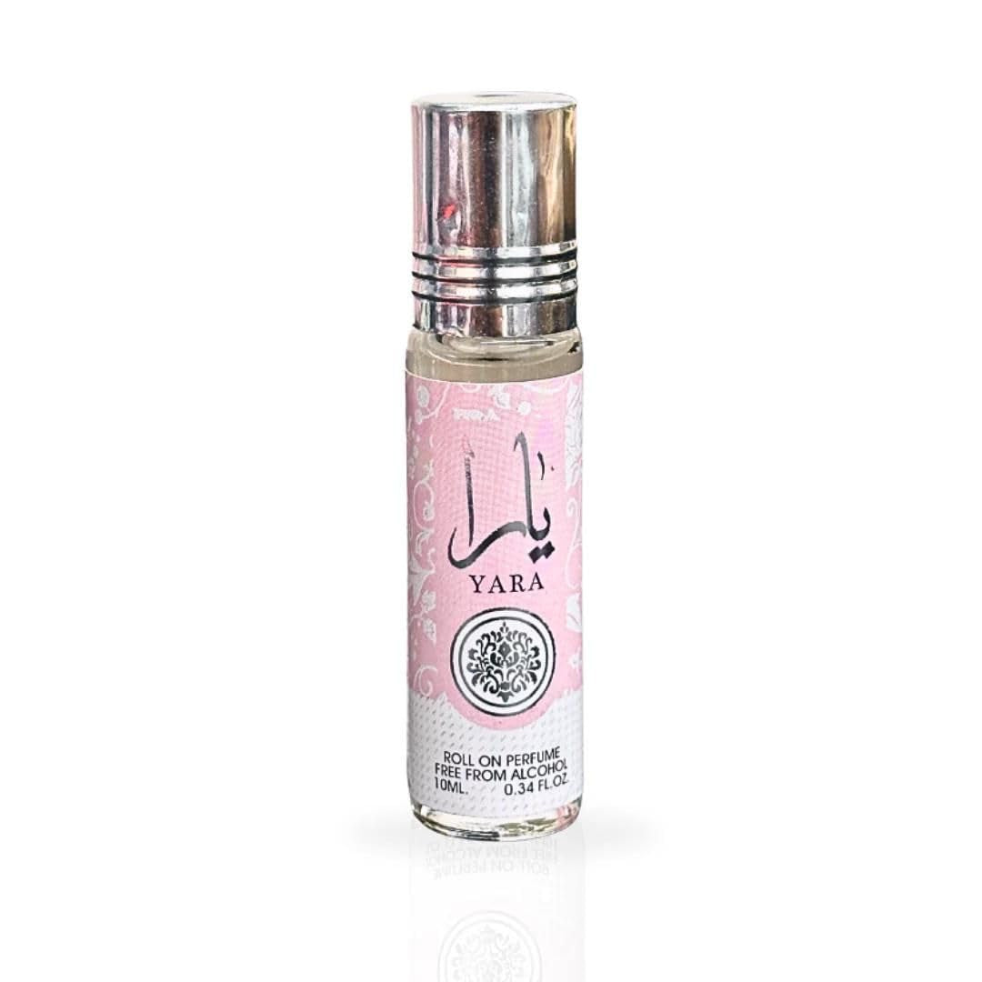 Yara Perfume Roller for Women, 0.34 Ounce / 10Ml