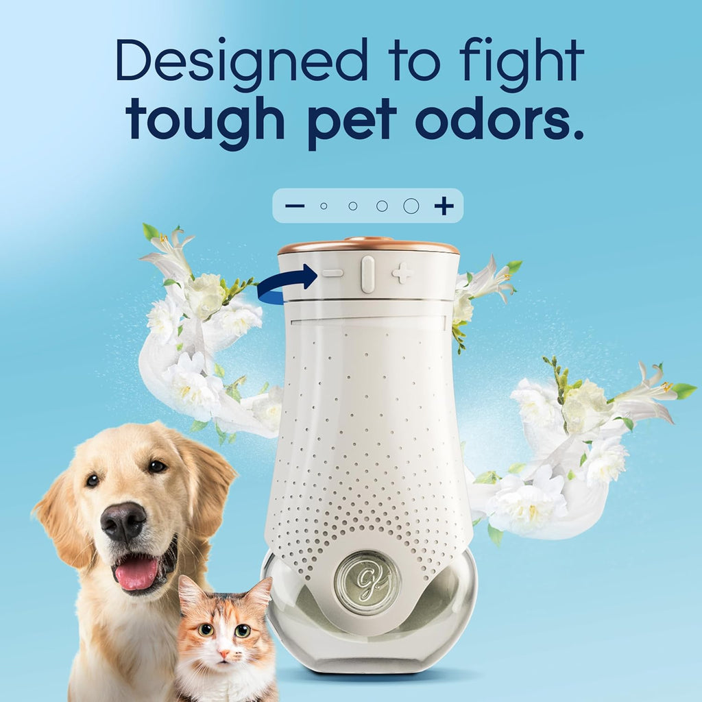 Plugins Refills Air Freshener, Pet Fresh Scent, Scented and Essential Oils for Home and Bathroom, 0.67 Fl Oz, 5 Count