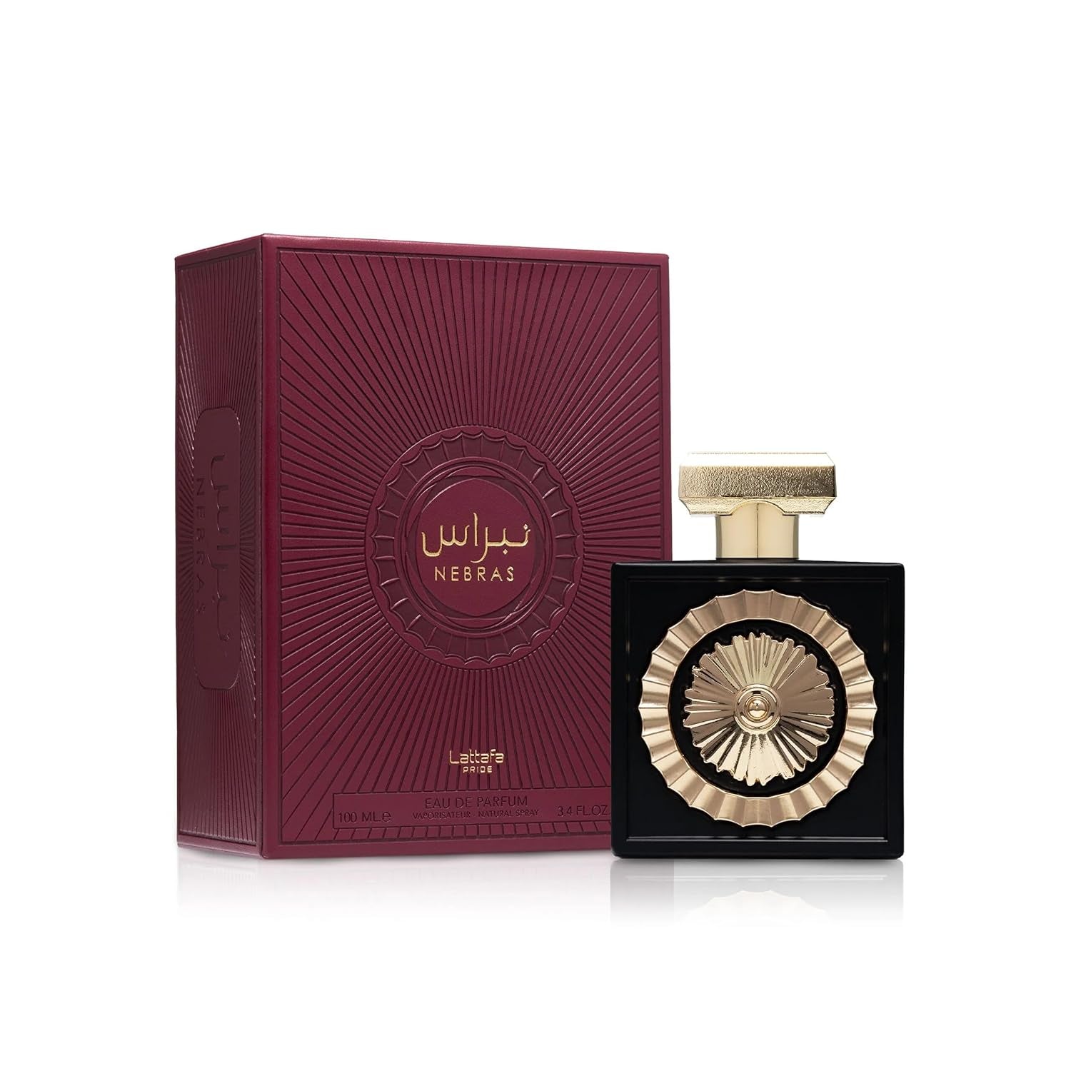 Perfumes Nebras for Unisex Eau De Parfum Spray, 3.4 Ounce