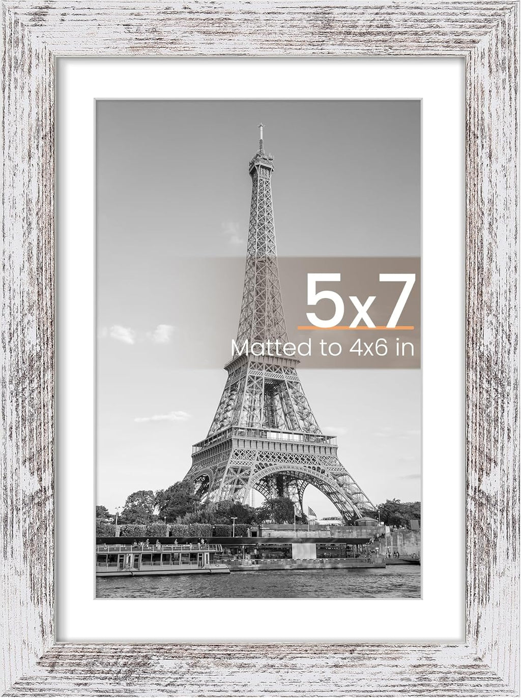 11x14 Black Picture Frame – Wall Hanging with Mat Option