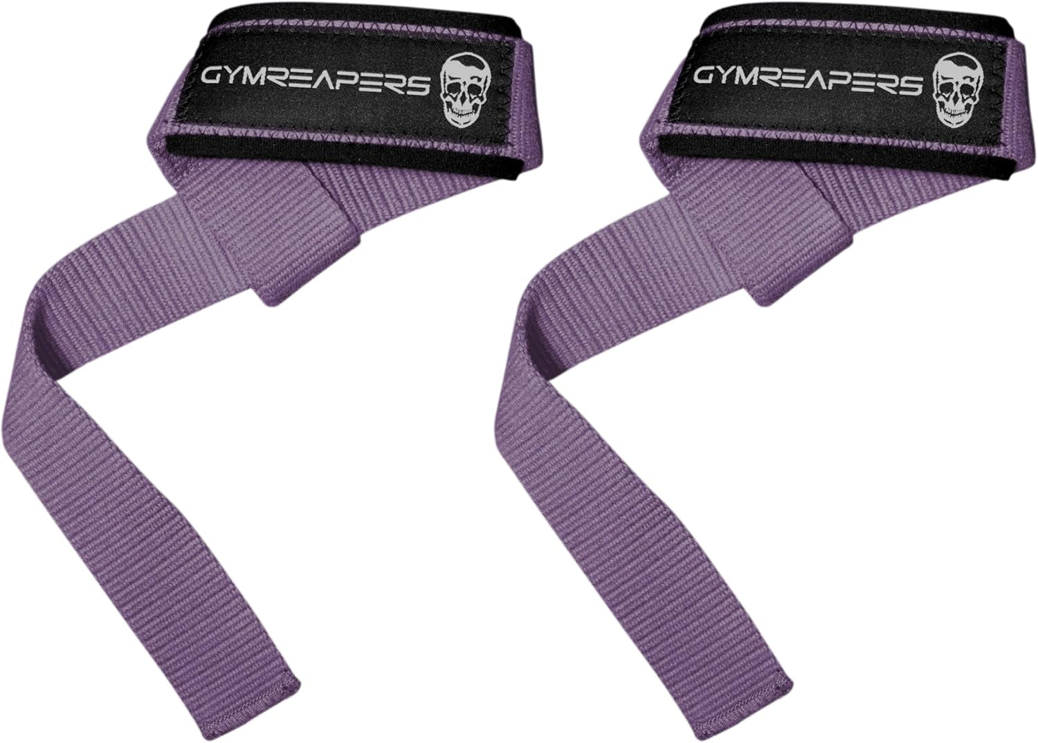 Lifting Wrist Straps for Weightlifting, Bodybuilding, Powerlifting, Strength Training, & Deadlifts - Padded Neoprene with 18 Inch Cotton